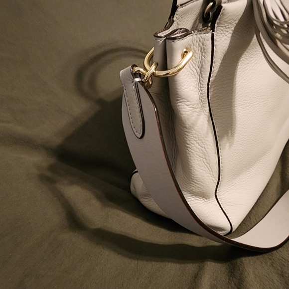 Kate Spade ATWOOD PLACE LARSON SATCHEL Light Gray - Picture 15 of 16